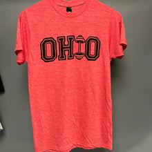 Load image into Gallery viewer, Red with black Ohio letters
